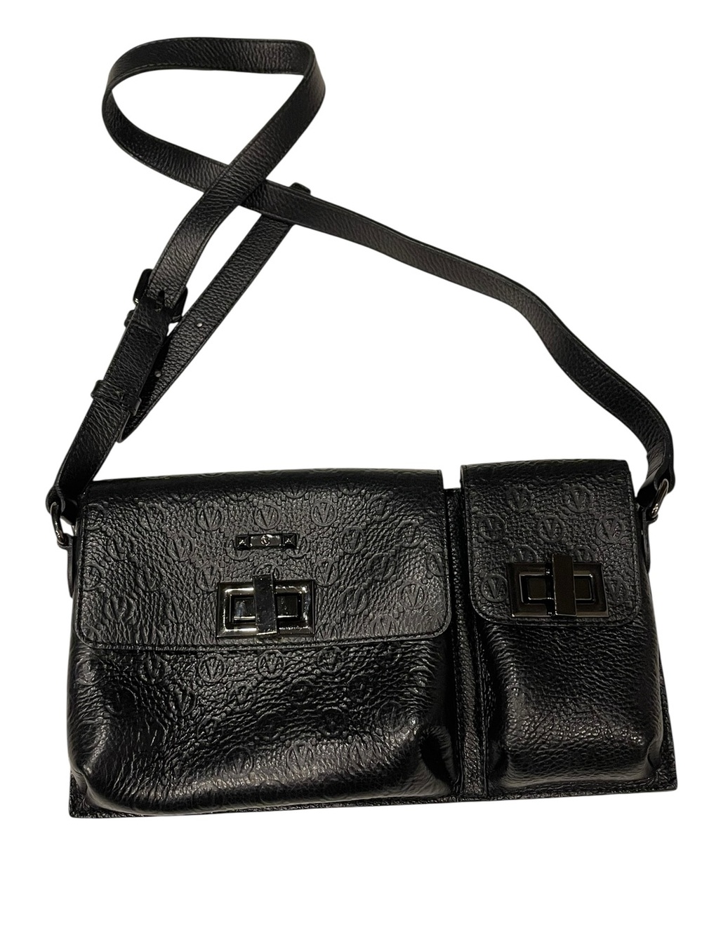 valentino by mario valentino paul monogram crossbody bag